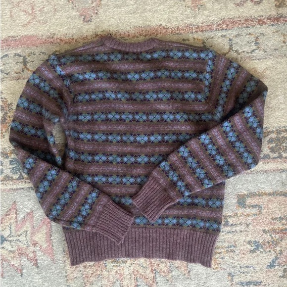 Equipment Vintage Shetland Wool Patterned Sweater - Picture 3 of 3